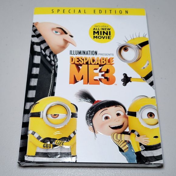 Universal Pictures Illumination Presents Despicable Me 3 Special Edition DVD New - Picture 1 of 12